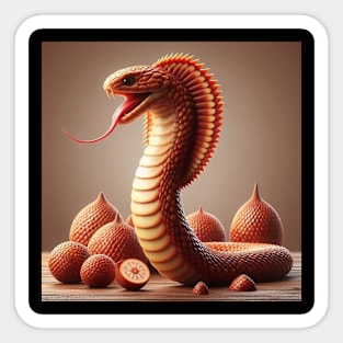 Snake Fruit III Sticker